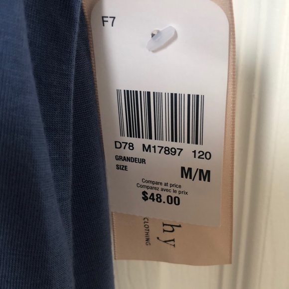 T shirt with cris cross on front. New!! - Picture 3 of 10